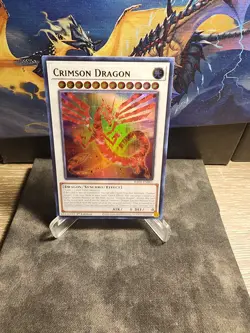 × 2 - Yugioh! Crimson Dragon Ultra Rare RA04-EN061 Holo 1st Edition - Image 1