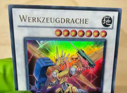 AC11-DE015 Power Tool Dragon Ultra Rare GERMAN 1st Edition NM Yugioh Card - Image 2