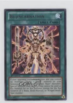 Bujincarnation (R) 1st Ed. YuGiOh Judgment of the Light #JOTL-EN063 0n8 - Image 1
