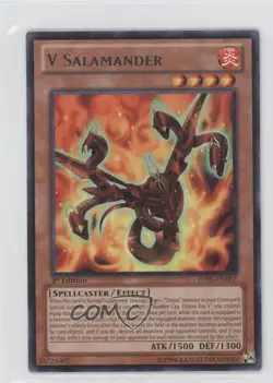 V Salamander 1st Ed. YuGiOh Judgment of the Light #JOTL-EN002 0n8 - Image 1