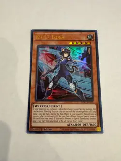 yugioh k9-17 izuna ultra rare jush-en031 jush - Image 1