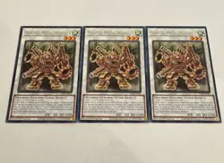 yugioh martial metal marcher rare 3x jush-en052 jush - Image 1