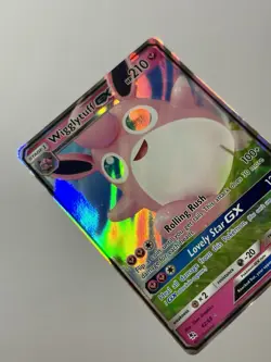 Wigglytuff GX 42/68 (NM) Ultra Rare Sun & Moon: Hidden Fates 2019 Pokemon Card - Image 3