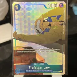 Trafalgar Law ST03-008 Alt art gift collection One Piece tcg card - Image 1