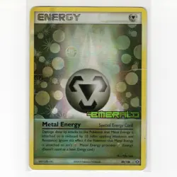 Pokemon TCG Metal Energy 88/106 EX Emerald Reverse Holo Rare Card EN-DMG 2005 - Image 1