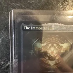 The Immortal Sun Foil Etched Commander Masters MTG Card Near Mint Condition - Image 3