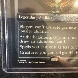 The Immortal Sun Foil Etched Commander Masters MTG Card Near Mint Condition - Image 4