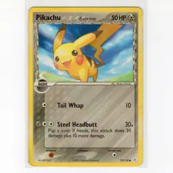 Pokemon TCG Pikachu 79/110 EX Holon Phantoms Regular Common Card EN-MP 2006 - Image 1