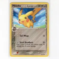 Pokemon TCG Pikachu 79/110 EX Holon Phantoms Regular Common Card EN-MP 2006 - Image 1