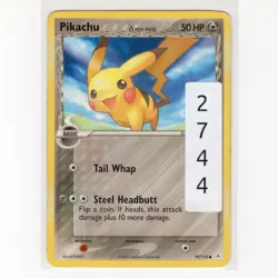 Pokemon TCG Pikachu 79/110 EX Holon Phantoms Regular Common Card EN-MP 2006 - Image 3