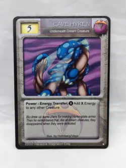 Cave Hyren Magi Nation Duel 1st Edition Rare Card - Image 1