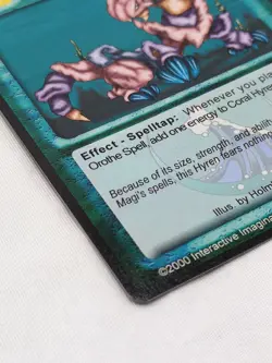 Coral Hyren Magi Nation Duel 1st Edition Rare Card - Image 3