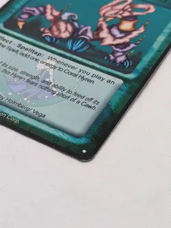 Coral Hyren Magi Nation Duel 1st Edition Rare Card - Image 4