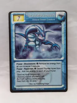 Thunder Hyren Magi Nation Duel 1st Edition Rare Card - Image 1