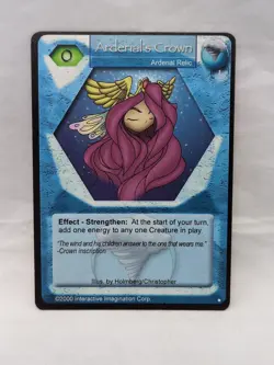 Arderial's Crown Magi Nation Duel 1st Edition Rare Card - Image 1