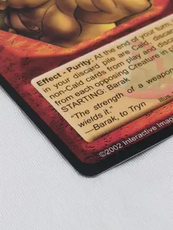 Barak's Ring Magi Nation Duel Limited Promo Card - Image 3