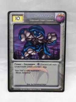 Ormagon Magi Nation Duel 1st Edition Rare Card - Image 1