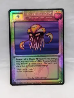 Foil Giant Vulbor Magi Nation Duel 1st Edition Uncommon Card - Image 1
