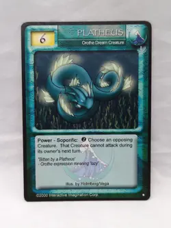Platheus Magi Nation Duel 1st Edition Rare Card - Image 1