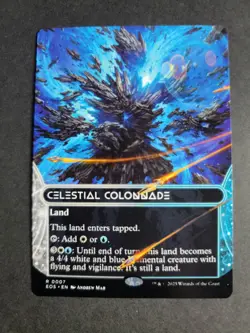 Celestial Colonnade 0007 (Borderless) Rare MTG Edge of Eternities Stellar Sights - Image 1