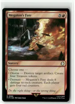 Megaton's Fate Surge FOIL - Fallout MTG NM - Image 1