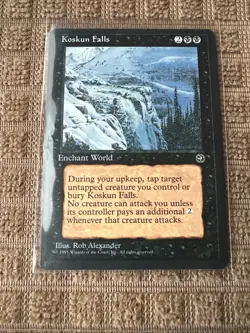 MTG - Magic The Gathering Homelands Koskun Falls MTG - Image 2