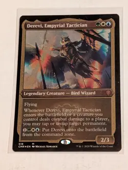 Derevi, Empyrial Tactician (Foil Etched) -Foil Near Mint MTG Commander Legends - Image 1