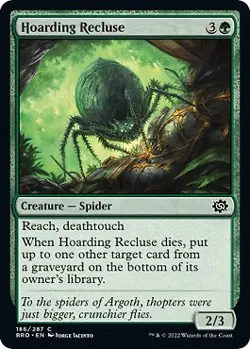 Hoarding Recluse The Brothers' War Regular for sale online - Image 1