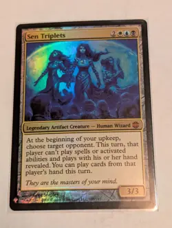 FOIL SEN TRIPLETS Mystery Booster/The List Magic MTG MINT- NM/M - Image 1