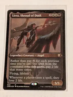 Liesa, Shroud of Dusk (Foil Etched) - Commander Legends (CMR)(606) Foil - MTG - Image 1