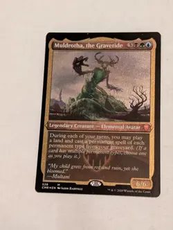 MTG / Muldrotha, the Gravetide / CMR / #528 / FOIL ETCHED / Mythic / NM - Image 1