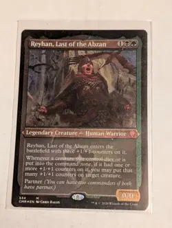 Reyhan, Last Of The Abzan Foil Etched Commander Legends MTG NM - Image 1