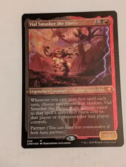 MTG Vial Smasher the Fierce (Foil Etched) (CMR) Commander Legends NM - Image 1