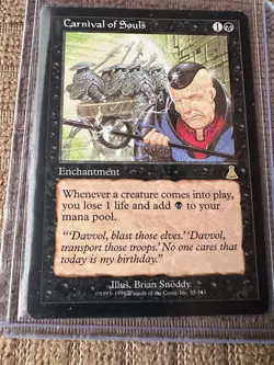 NM Carnival of Souls Urza's Destiny Mtg Magic the Gathering - Image 1