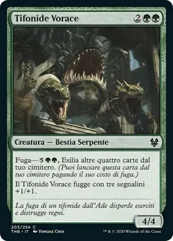 MTG Magic THB Theros Beyond Death - 1x ITA NM 203 C Tifonide Vorace - Image 1