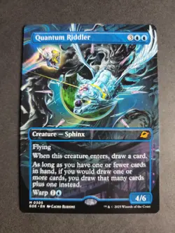 Quantum Riddler (Borderless) Mythic MTG Edge of Eternities - Image 1