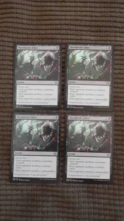 Magic: the Gathering / MtG Sheoldred's Edict x4 Phyrexia All Will Be One - Image 1