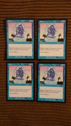 Magic: the Gathering / MtG Snap x4 Urza's Legacy - Image 1