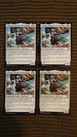 Magic: the Gathering / MtG Ardenn, Intrepid Archaeologist x4 Commander Legends - Image 1