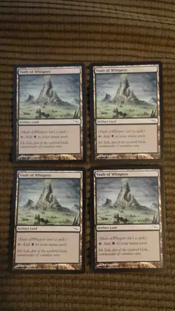 Magic: the Gathering / MtG Vault of Whispers x4 Mirrodin - Image 1