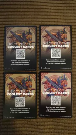 Magic: the Gathering / MtG Fungus Dinosaur Token (*/*) x4 Lost Caverns of Ixalan - Image 2
