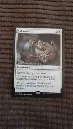 Magic: the Gathering / MtG Solemnity x1 Hour of Devastation - Image 1