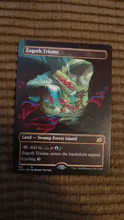 Magic: the Gathering / MtG Showcase Zagoth Triome x1 Ikoria - Image 1