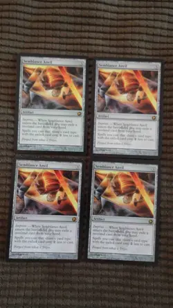 Magic: the Gathering / MtG Semblance Anvil x4 Scars of Mirrodin - Image 1