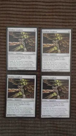 Magic: the Gathering / MtG Viridian Longbow x4 Mirrodin - Image 1