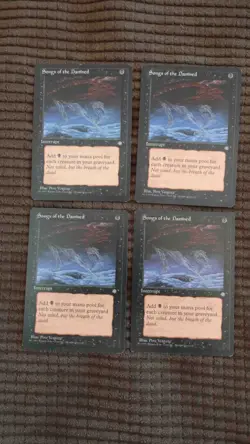 Magic: the Gathering / MtG Songs of the Damned x4 Ice Age - Image 1