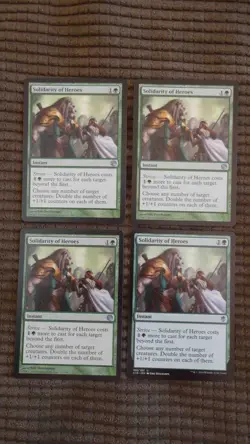 Magic: the Gathering / MtG Soldiarity of Heroes x4 Mixed Sets - Image 1