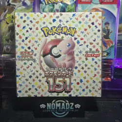 Pokemon 151 Japanese Booster Box Sealed Scarlet & Violet Pokemon TCG - US SELLER - Image 1