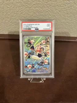 Clobbopus 207/191 PSA 9 Illustration Rare 2024 Pokemon Surging Sparks - Image 1