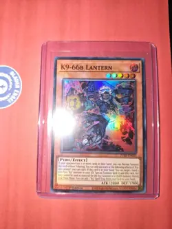 JUSH-EN033 K9-66b Lantern Super Rare 1st Ed YuGiOh - Image 1